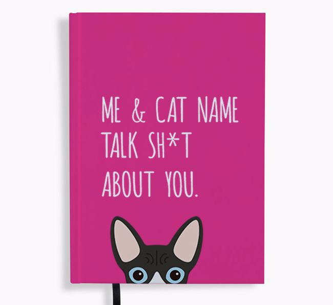 Talk Sh*t About You: Personalised {breedCommonName} Notebook